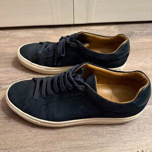 Hugo Boss Blue Suede Shoes